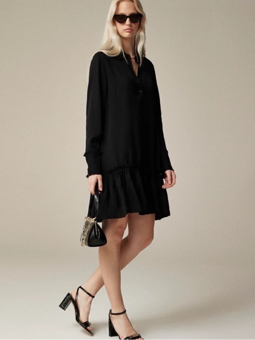 J. Crew Amelia Popover Shirtdress XXXL